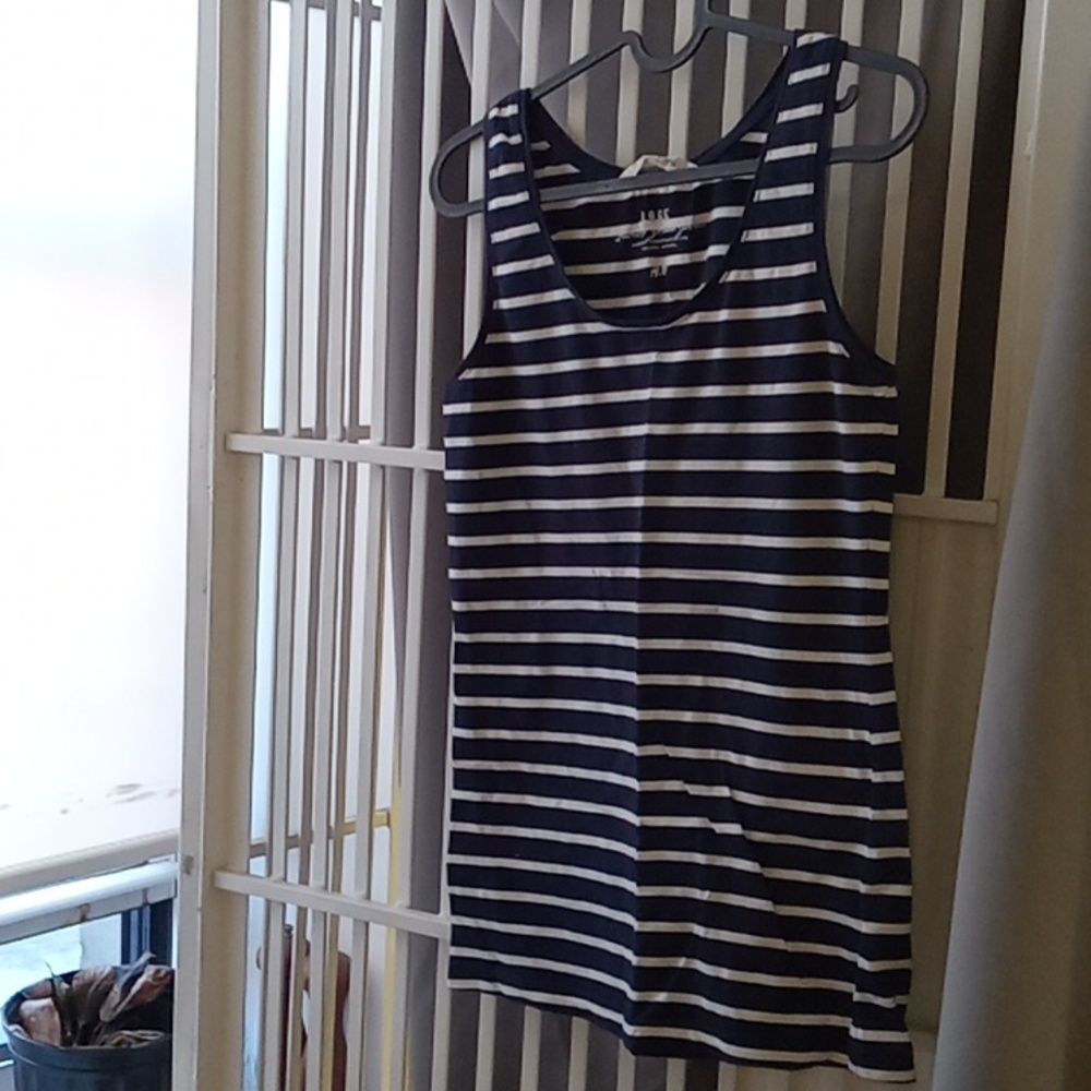 *last day - moving sale* H&M striped tanktop size M white navy 5 for 10